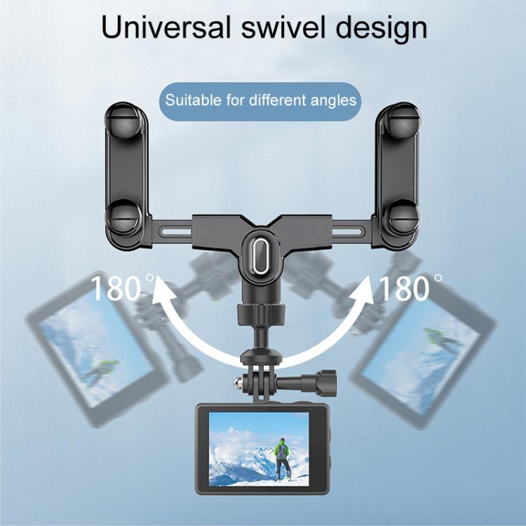 Car Rearview Mirror Bracket Camera Mobile Phone Fixing Base Accessories