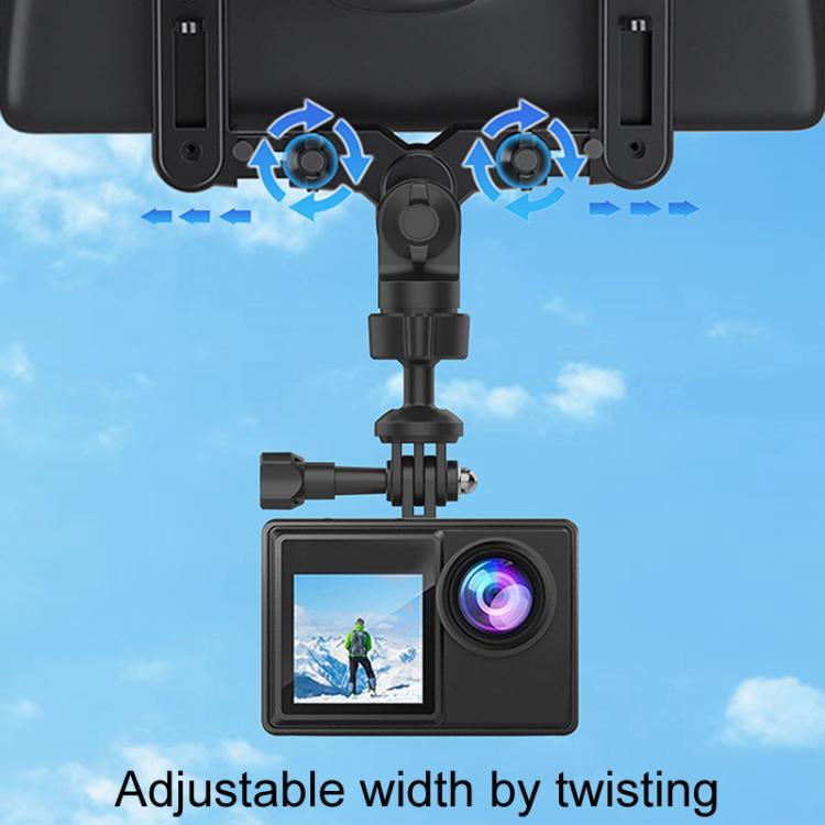 Car Rearview Mirror Bracket Camera Mobile Phone Fixing Base Accessories