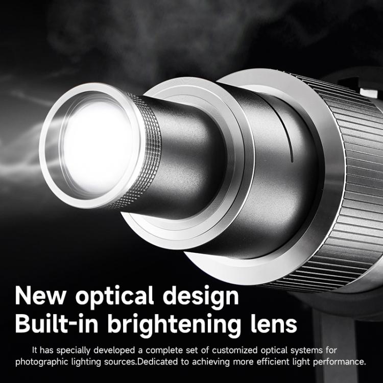 Adjustable Focus DIY Optical Snoot for Bowens Mount Flash Conical Lens Photography Light Modifier