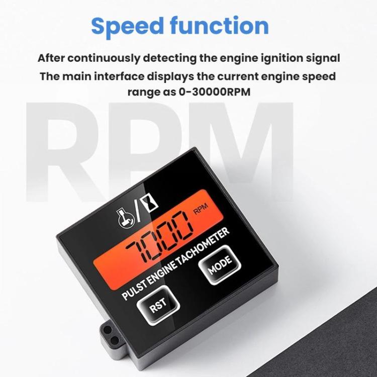 Chain Saw Tachometer Lawn Mower Gasoline Engine Speedometer