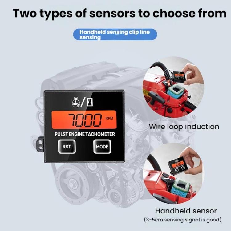 Chain Saw Tachometer Lawn Mower Gasoline Engine Speedometer