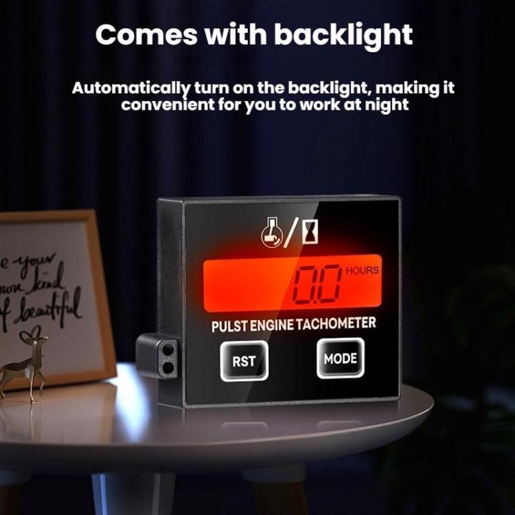 Chain Saw Tachometer Lawn Mower Gasoline Engine Speedometer