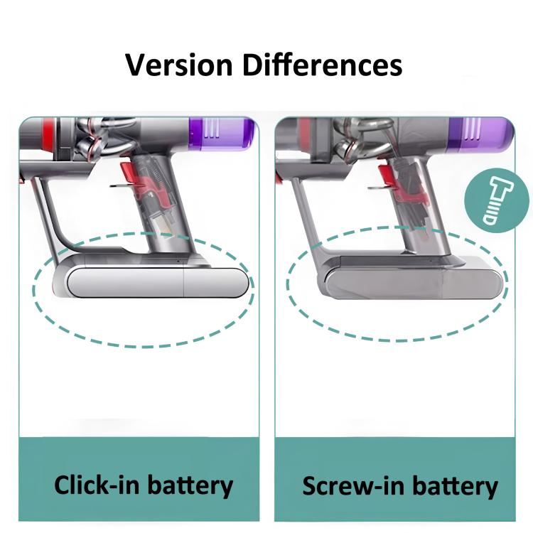 For Dyson V11 Screw-in Battery Version Vacuum Cleaner Replacement Host Handle Shell Repair Parts