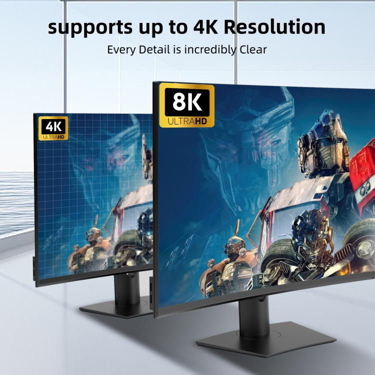 3 In 1 Out HDMI Switch 8K 60Hz / 4K 120Hz Computer HD Conversion