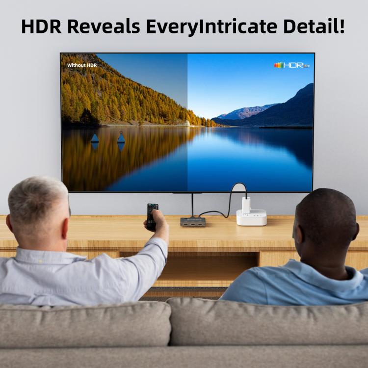 3 In 1 Out HDMI Switch 8K 60Hz / 4K 120Hz Computer HD Conversion