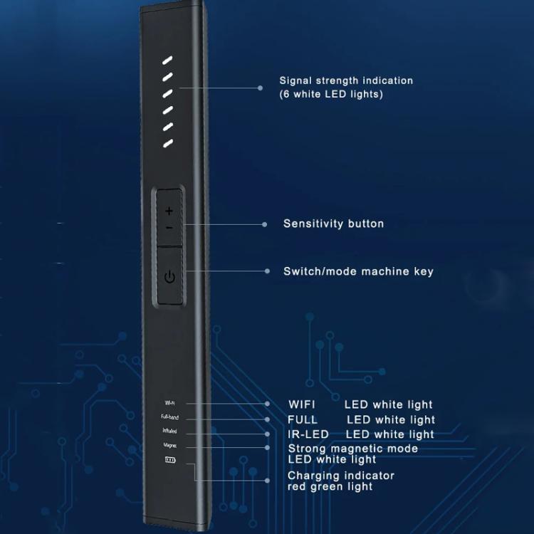 Hotel Camera Anti-Peeping Infrared Detector GPS Positioning Signal Detection Locator