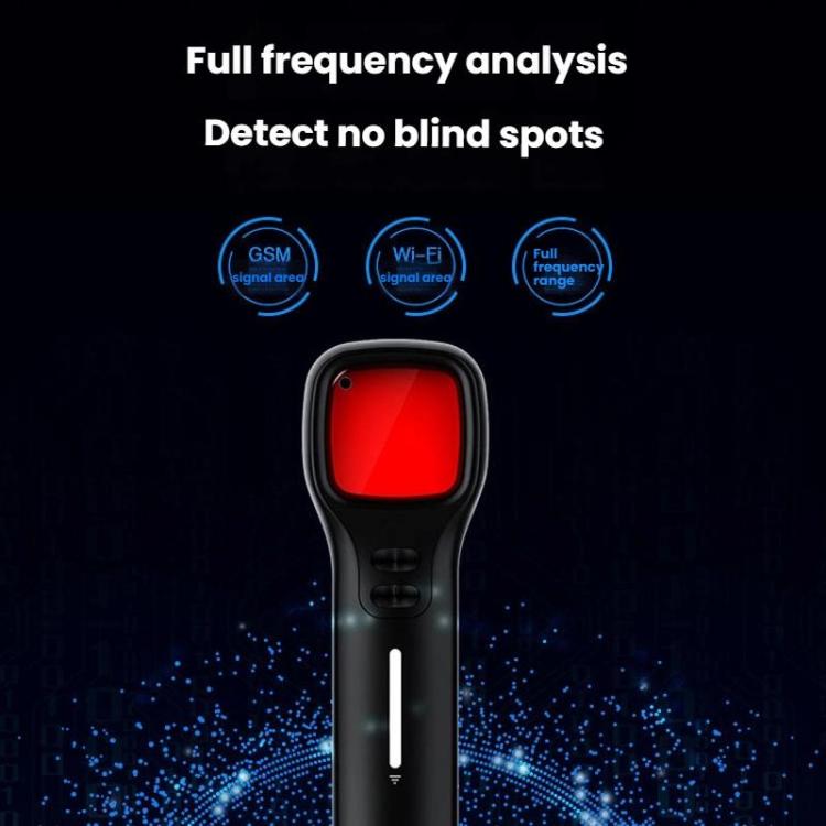 WT12 Anti-Surveillance Camera Smart LED Infrared Detector Hotel Anti-Peeping GPS Scanner