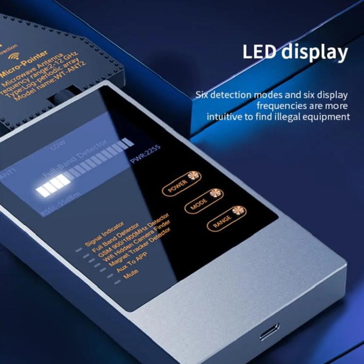 WT-ANT2 Car Positioning Wireless Signal Detection Equipment GPS Scanning Detection Instrument