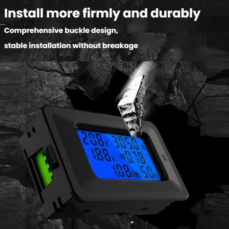 Multifunctional Electric Meter AC Digital Voltage Frequency Monitor