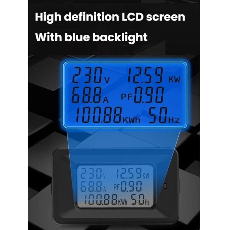 Multifunctional Electric Meter AC Digital Voltage Frequency Monitor