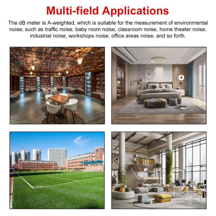 Mini High-Precision Decibel Instrument Environmental Noise Detector