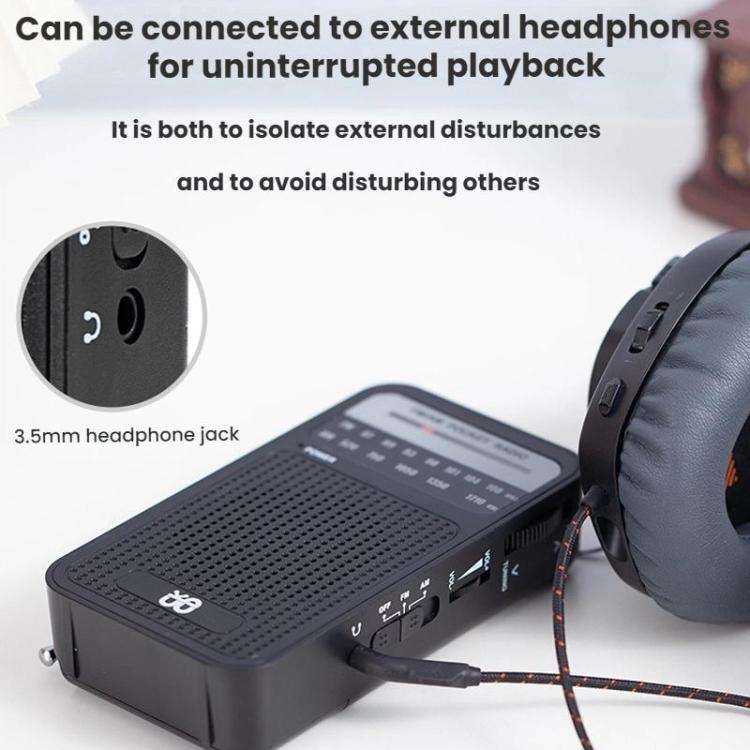 Portable Pointer AM/FM Full Channel Radio