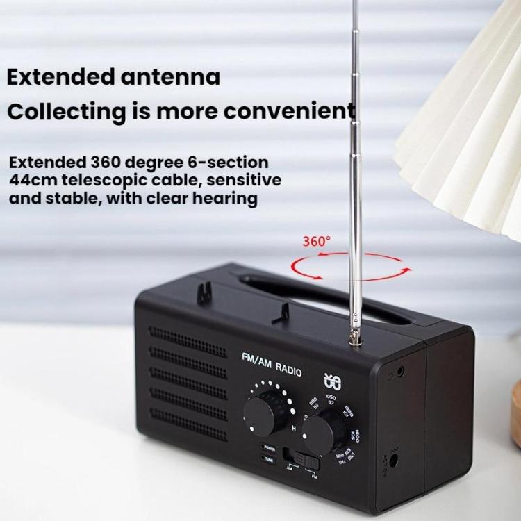 Dual-band FM/AM External Power Socket Radio Player