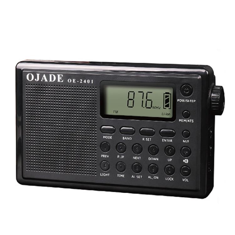 OJADE OE-2401 Full-Band Full-Channel Portable High Sensitivity Digital Display Bluetooth Stereo Radio