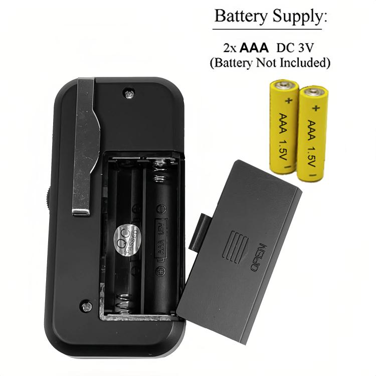 INDIN SH05 Mini Stereo AM/FM Radio With Earphone & Stainless Steel Clip