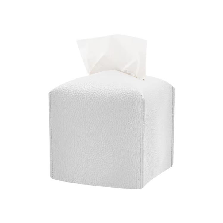 Square Leather Paper Towel Box Paper Towel Bedroom Tissue Box