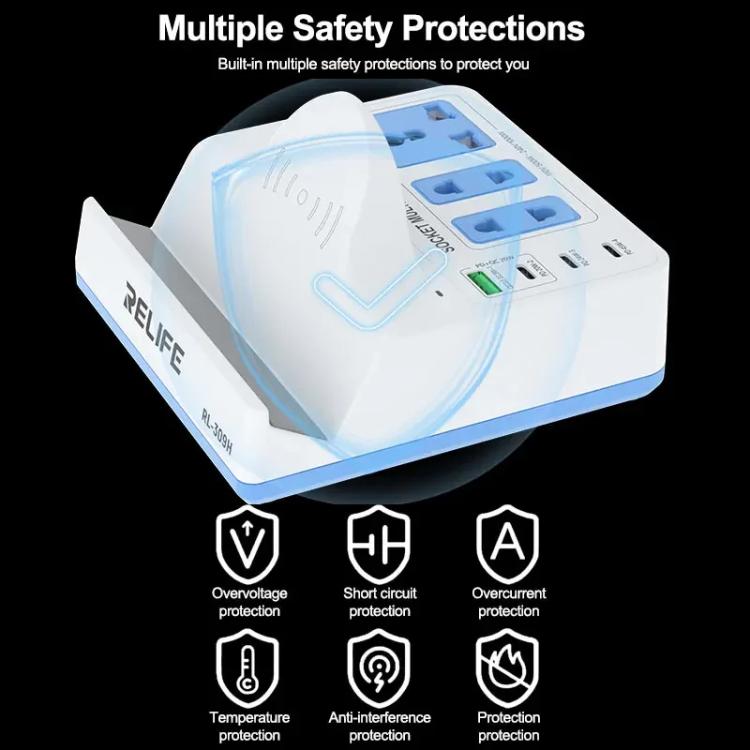 RELIFE RL-309H 72W Smart Wireless Faet Charging Socket