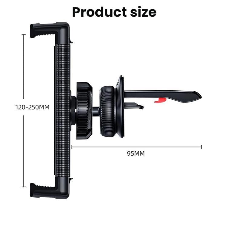 6-15 Inch Double Pull Car Tablet Mobile Phone Holder