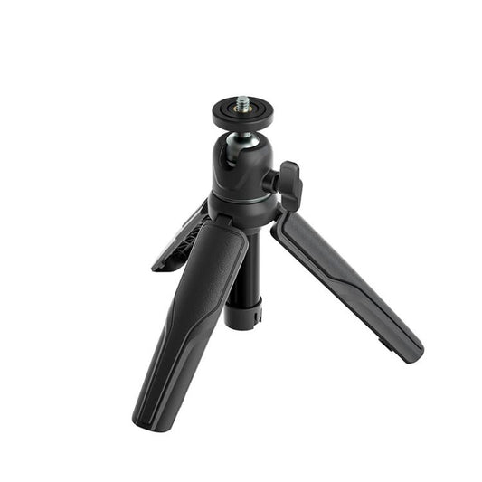 aMagisn Mini Tripod Selfie Stick with 360-degree Ball Head Adjustable Phone/Camera Mount for Travel, Vlogging & Live Streaming