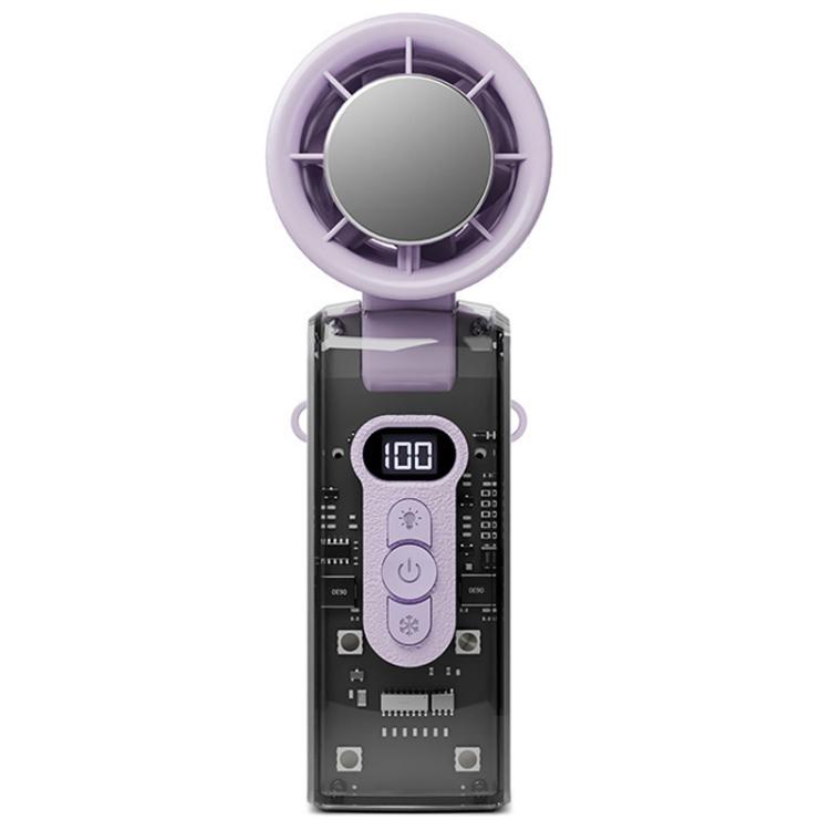 High Speed Folding Cooling Fan Powerful Semiconductor Handheld Turbine Fan