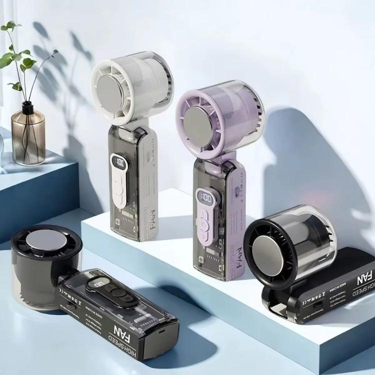 High Speed Folding Cooling Fan Powerful Semiconductor Handheld Turbine Fan