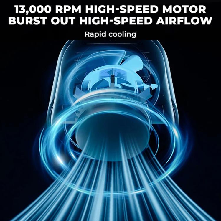 High Speed Folding Cooling Fan Powerful Semiconductor Handheld Turbine Fan