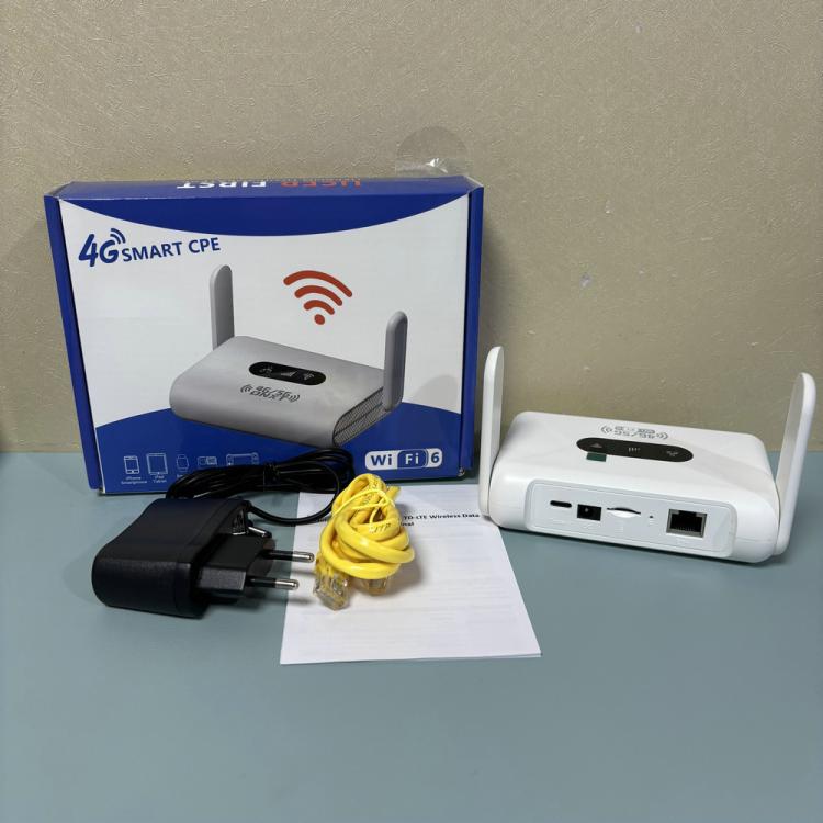 European/Asian /African Edition 4G Mini CPE Wireless SIM Card Router Portable WiFi Hotspot, EU Plug