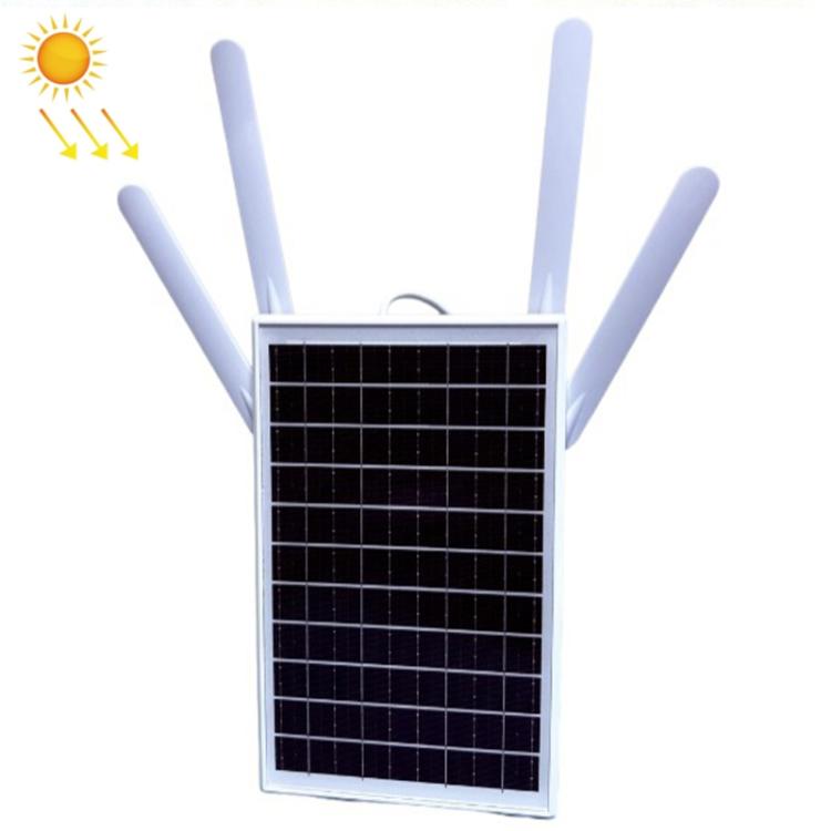 EAU 4G Solar SIM Card WiFi 6 Router Waterproof Outdoor 4G To WiFi Cable