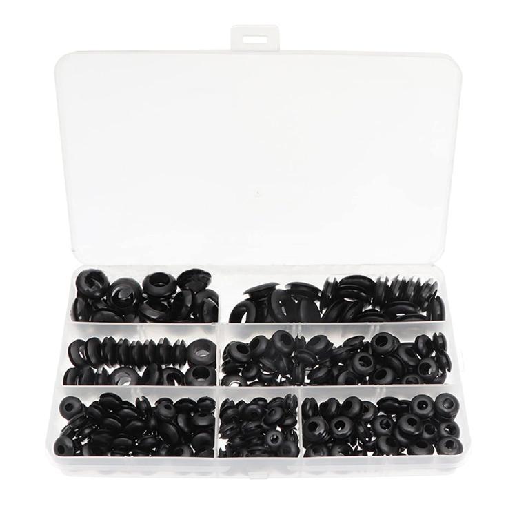 260pcs /Set Double-Sided O-Ring Rubber Sealing Waterproof Conduit Rings