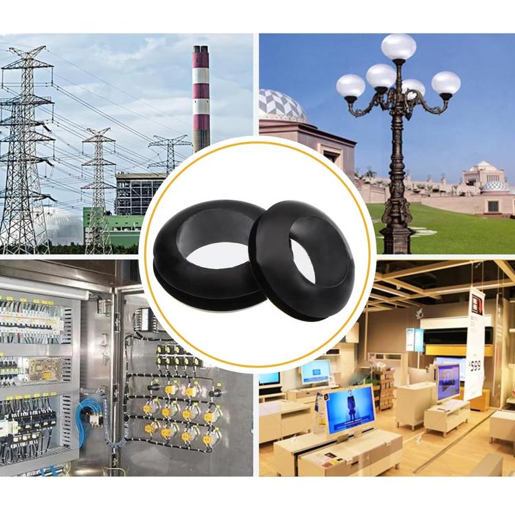 260pcs /Set Double-Sided O-Ring Rubber Sealing Waterproof Conduit Rings