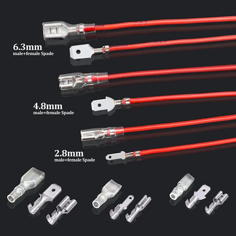 360pcs /Set Cold Press Terminal Block Spring Insert and Cover Set