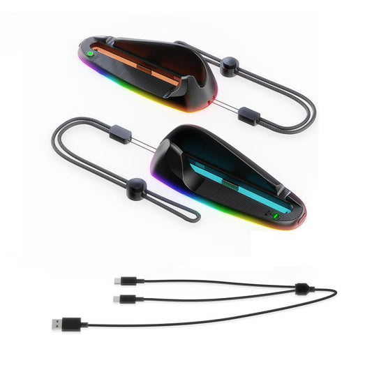 For Nintendo Switch 2 JYS Controller Mouse Magnetic Dock With Ambient Lighting