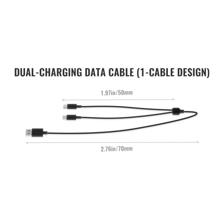 For Nintendo Switch 2 JYS Controller Mouse Magnetic Dock With Ambient Lighting