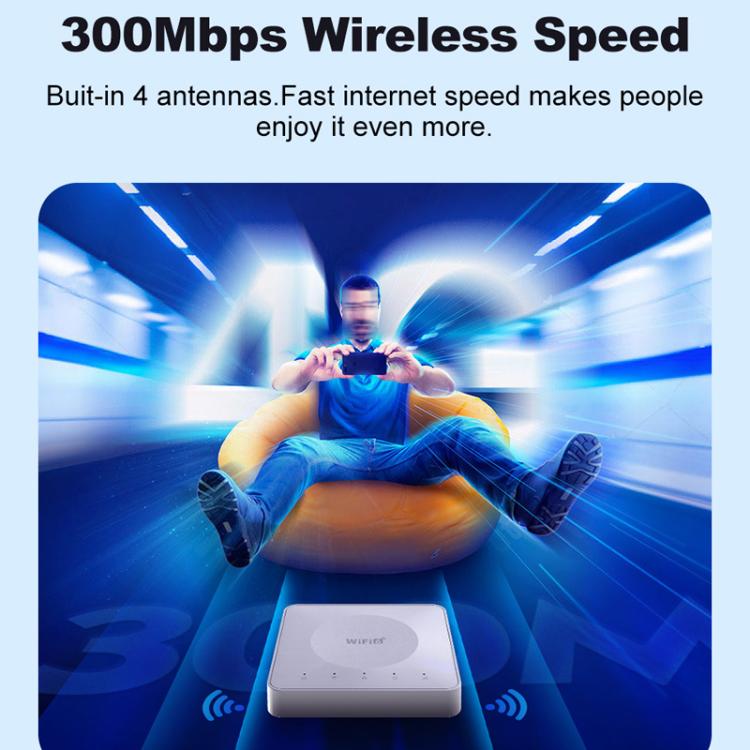 E8 4G Mini CPE Wireless Plug Card Router Dual Network Port WiFi6 Wireless Hotspot