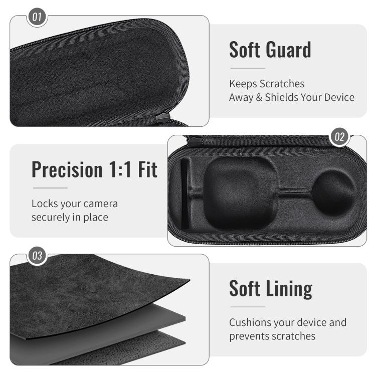 For Nintendo Switch 2 Camera Bag JYS Hard Shell Carrying Case Waterproof Protective Box