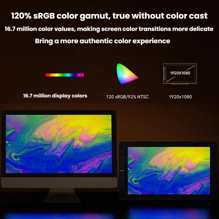 VEIKK VK2200PRO 21.5 inch Digital Screen Hand Drawing Screen Electronic Drawing Screen Compatible With Mobile Phone