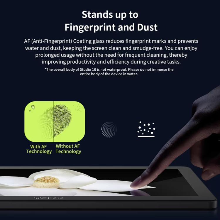 VEIKK VK1600 15.6 Inch Digital Drawing Screen Electronic Drawing Screen Compatible With Mobile Phone