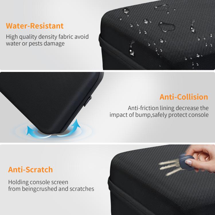 For Nintendo Switch 2 JYS All-in-One Storage Carrying Case Organizer with Shoulder Strap Fits Dock/Console/Pro Controller/Camera/Grip/Charger