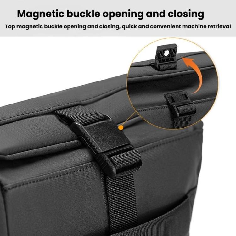 Cwatcun D198 Small Expandable Single Shoulder Camera Bag Waterproof Multi-Function Camera Bag