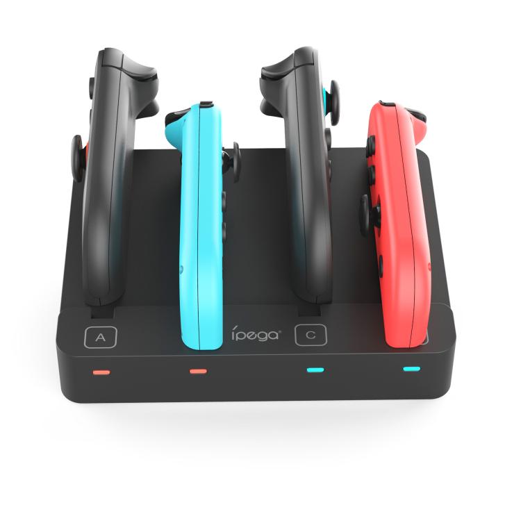ipega 4-in-1 Charging Dock for Nintendo Switch 2/Switch Joy-Con Controller Charger Station