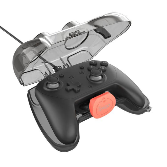 For Nintendo Switch 2 Pro Controller Protective Hard Case Dustproof Storage Box with Charging Port Access