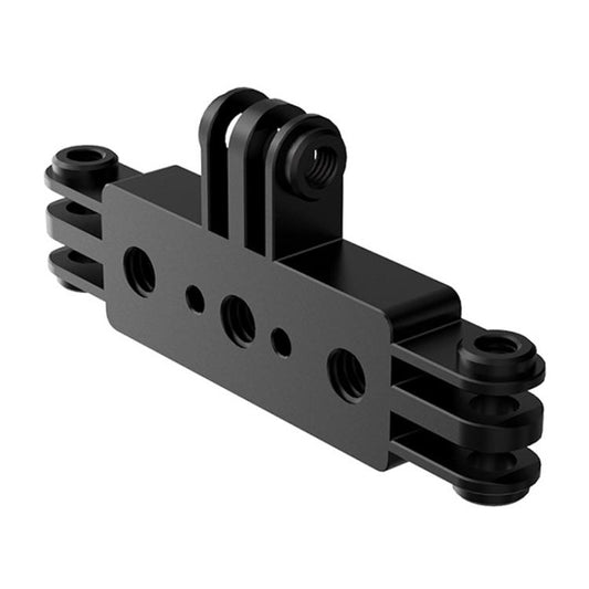 Aluminum Alloy 3 Station Live Streaming Stand Action Camera Multi Functional Expansion Adapter Accessory, 3 Card, 2 Card To 3 Card, 1/4 Pitch To 3 Card, 1 Inch Ball Head To 3 Card, 17mm Ball Head To 3 Card
