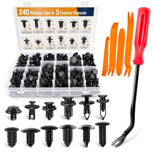 240pcs/Set Boxed Automotive Buckle Mixed Parts Tool