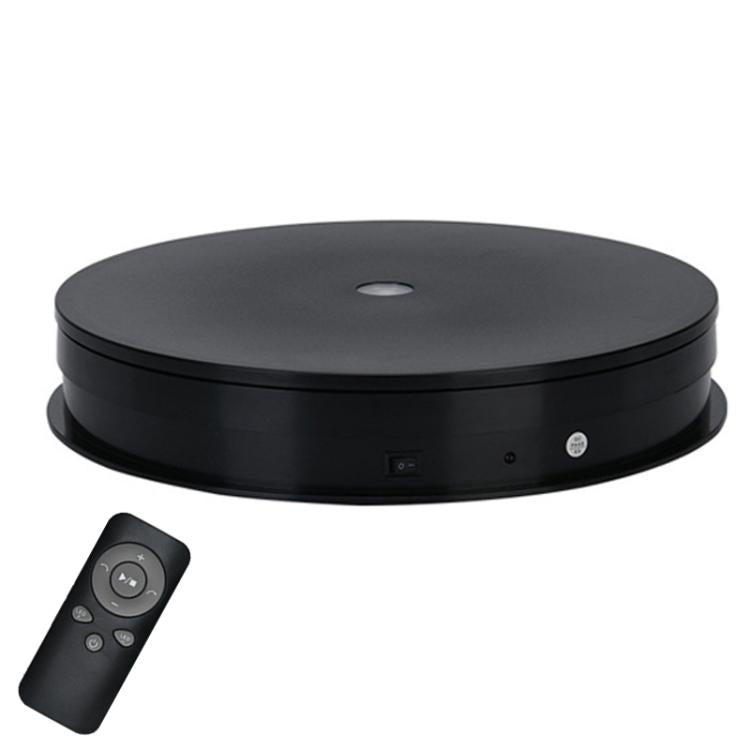 Remote Control Light Rotating Tray Still Life Display Adjustable Speed Brightness Jewelry Stand