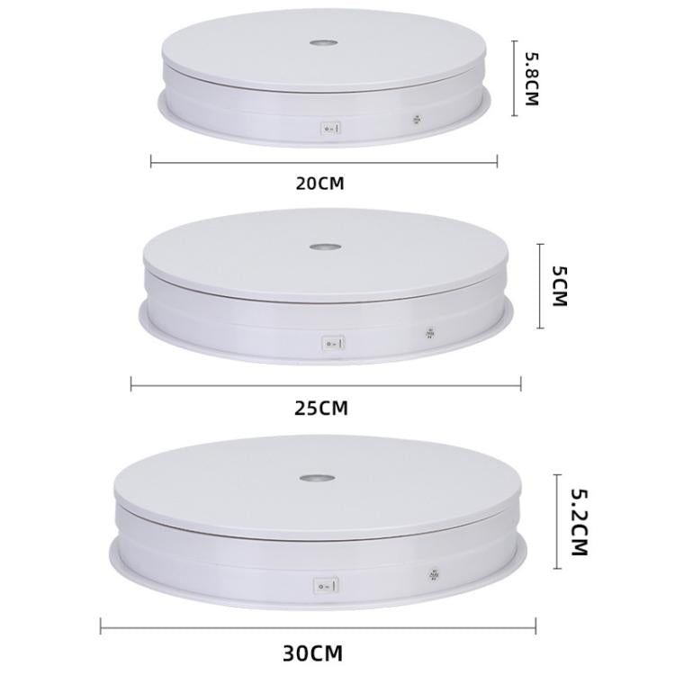 Remote Control Light Rotating Tray Still Life Display Adjustable Speed Brightness Jewelry Stand