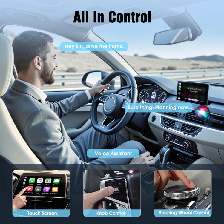 Wired To wireless CarPlay Adapter For Car Connectivity