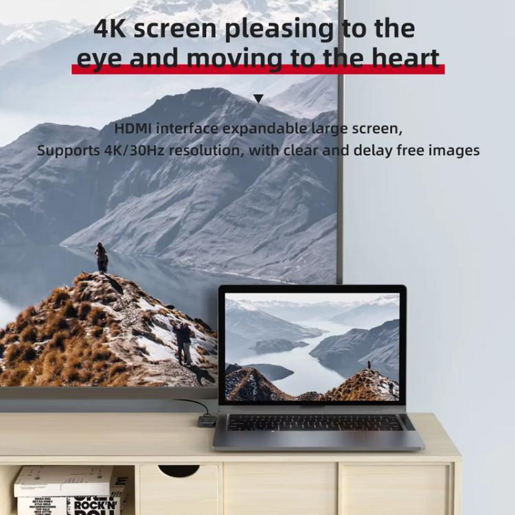 3 In 1 USB HUB Multi Port Hub Computer Converter