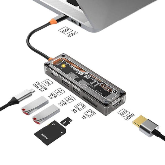 Type-C Docking Station USB HUB Multi Port Hub Computer Converter