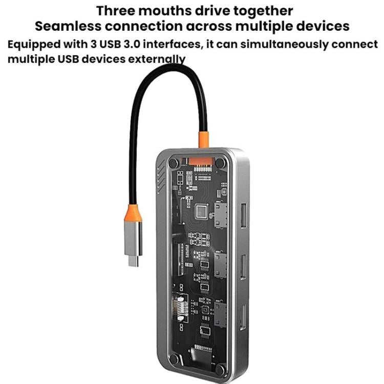Type-C Docking Station USB HUB Multi Port Hub Computer Converter
