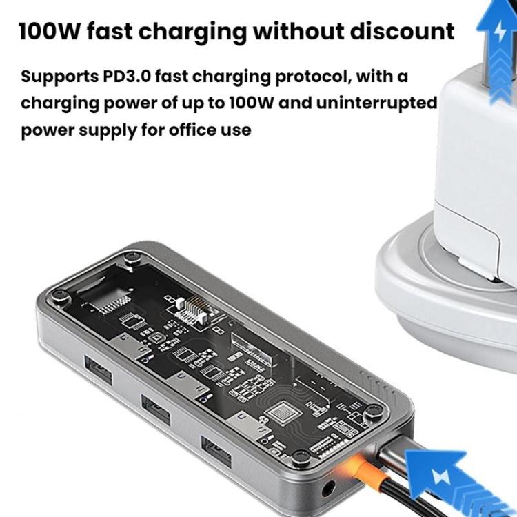 Type-C Docking Station USB HUB Multi Port Hub Computer Converter